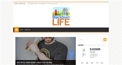 Desktop Screenshot of blackburnlife.com